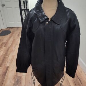 J.T. BECKETT Leather Coat